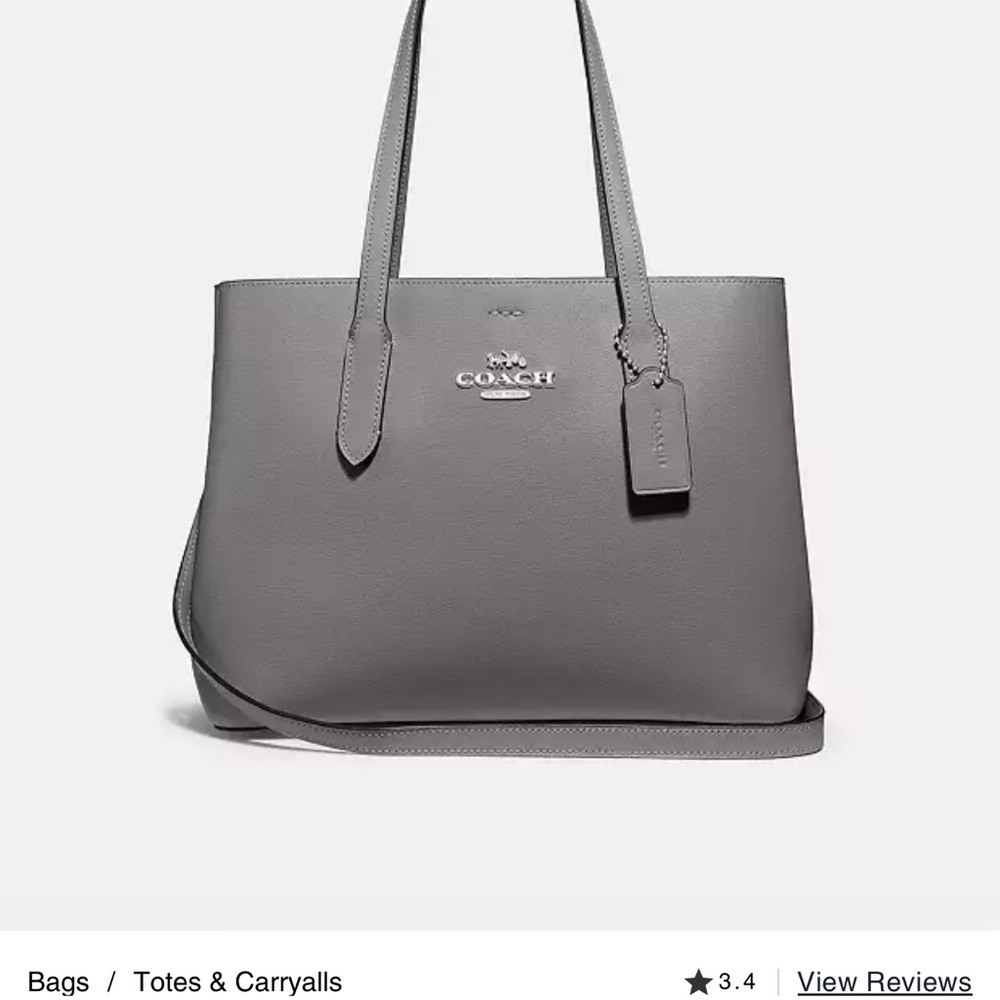 Coach Elegant Gray Tote and‎ Wallet Set - Picture 10 of 12